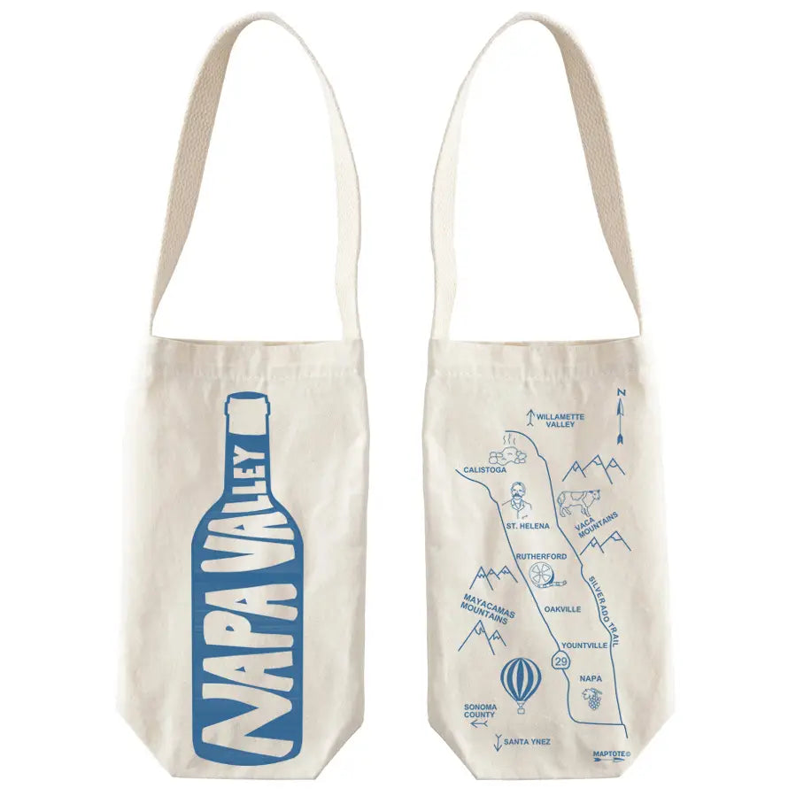 Napa Valley Canvas Wine Tote