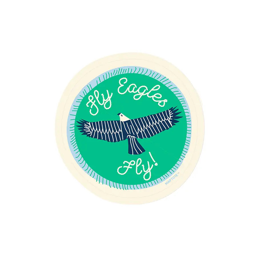 Fly Eagles Fly Sticker