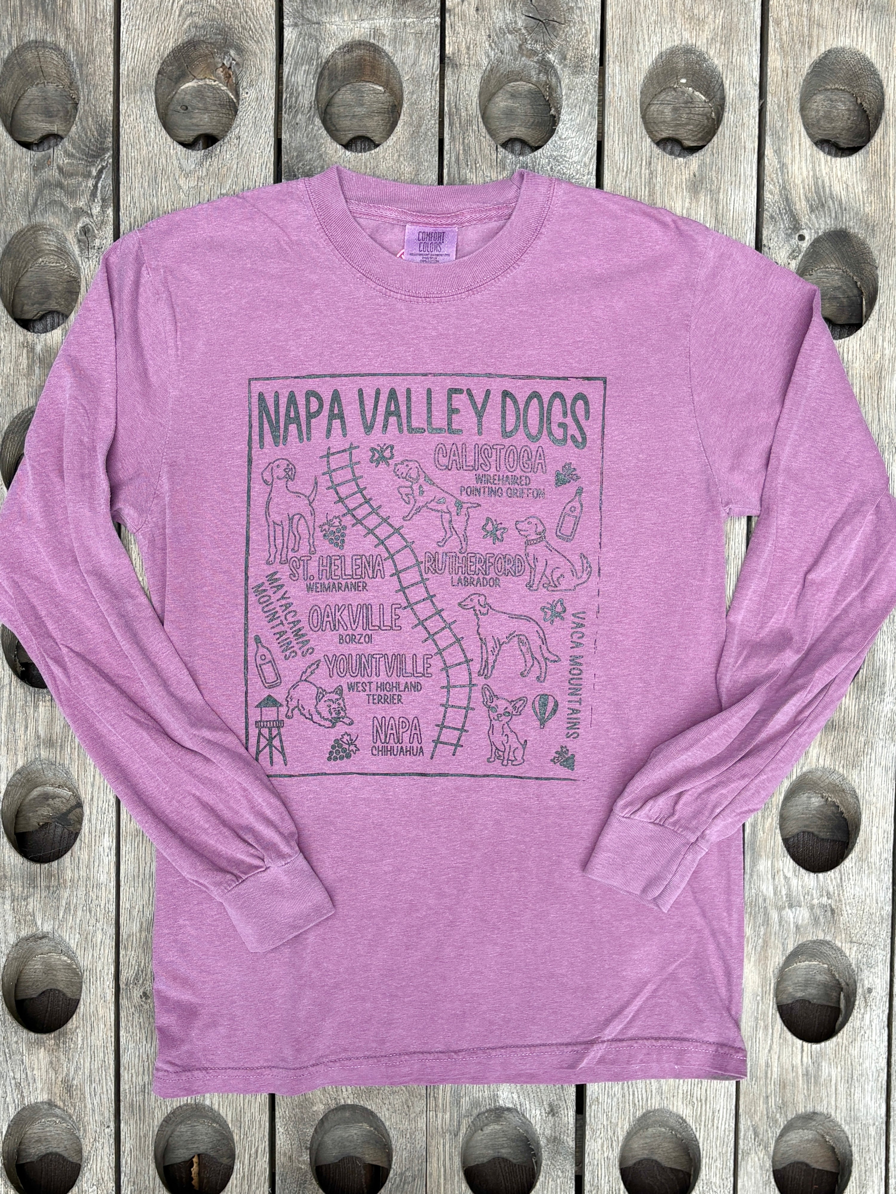 Napa Valley Dogs Tee