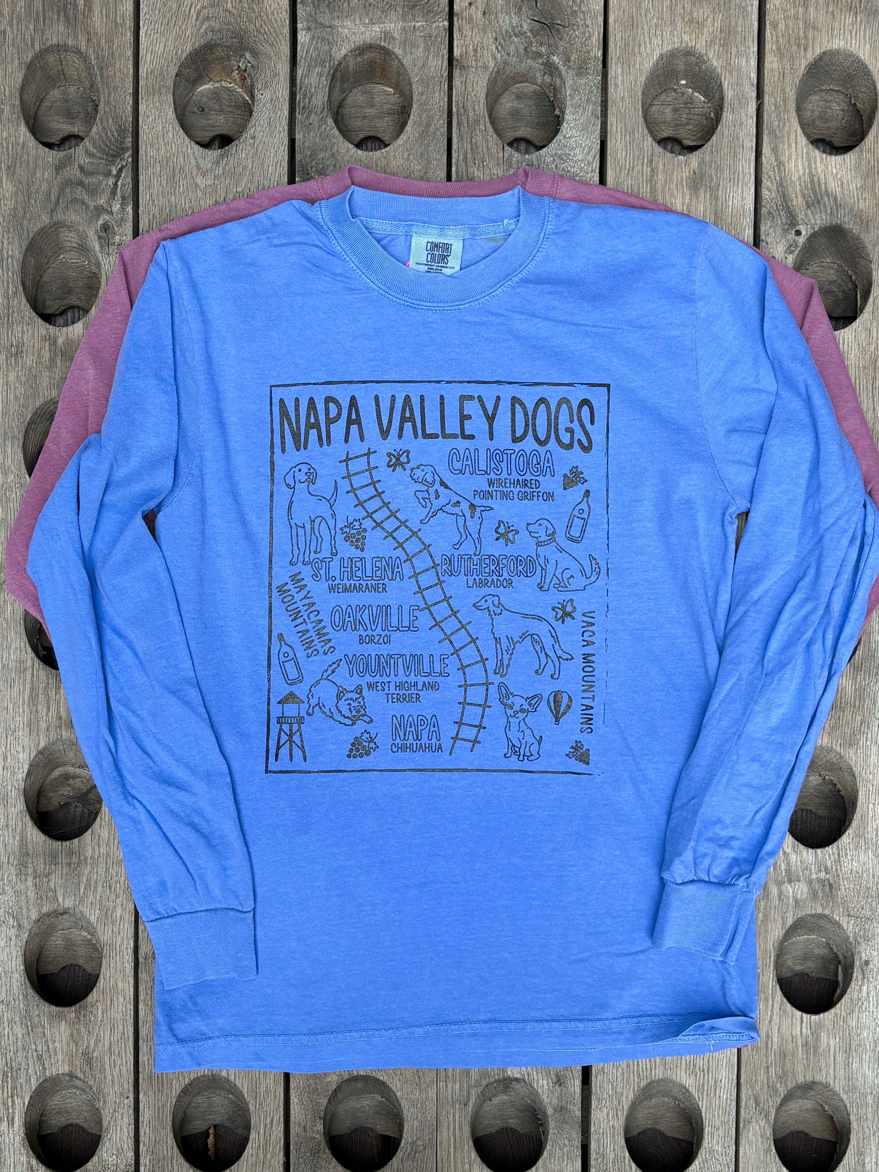 Napa Valley Dogs Tee